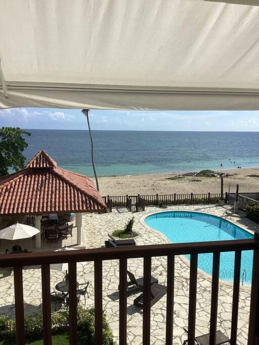 Apartment With Ocean Front View Juan Dolio Bagian luar foto