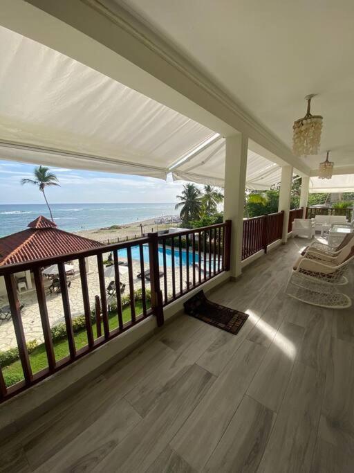 Apartment With Ocean Front View Juan Dolio Bagian luar foto